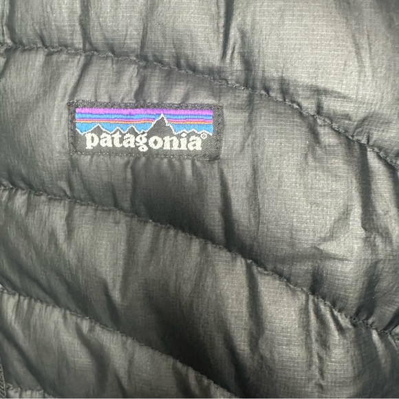 Patagonia Women’s SMALL Black Nano Black Puffer Jacket Excellent Condition VIDEO - Picture 3 of 11